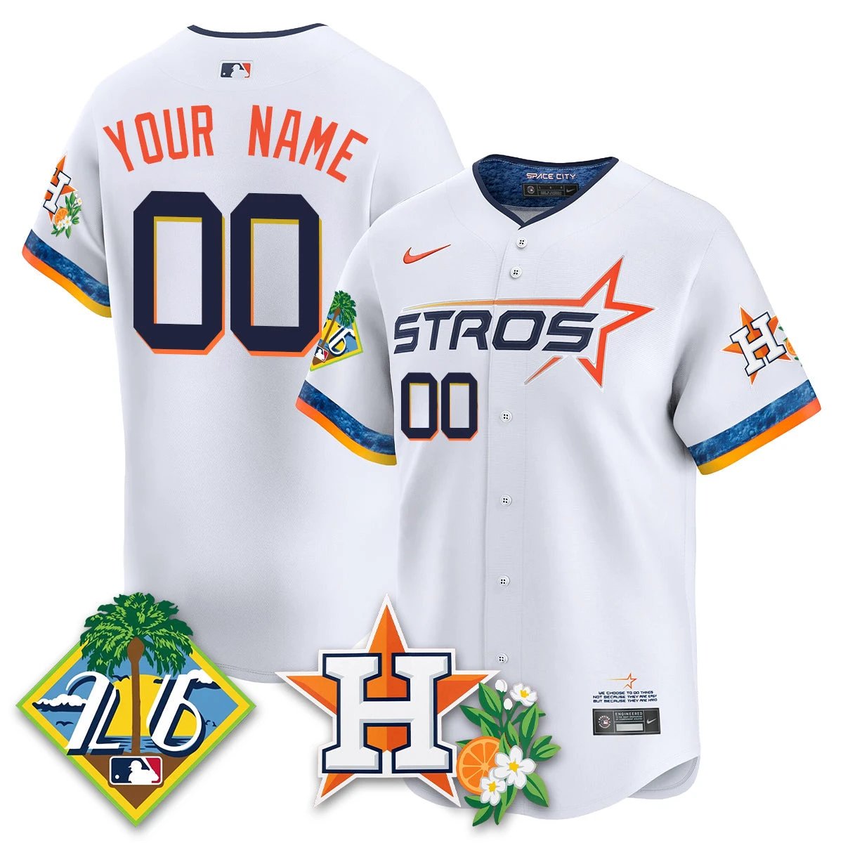 Houston Astros 2026 Spring Training Vapor Limited Jersey - All Stitched
