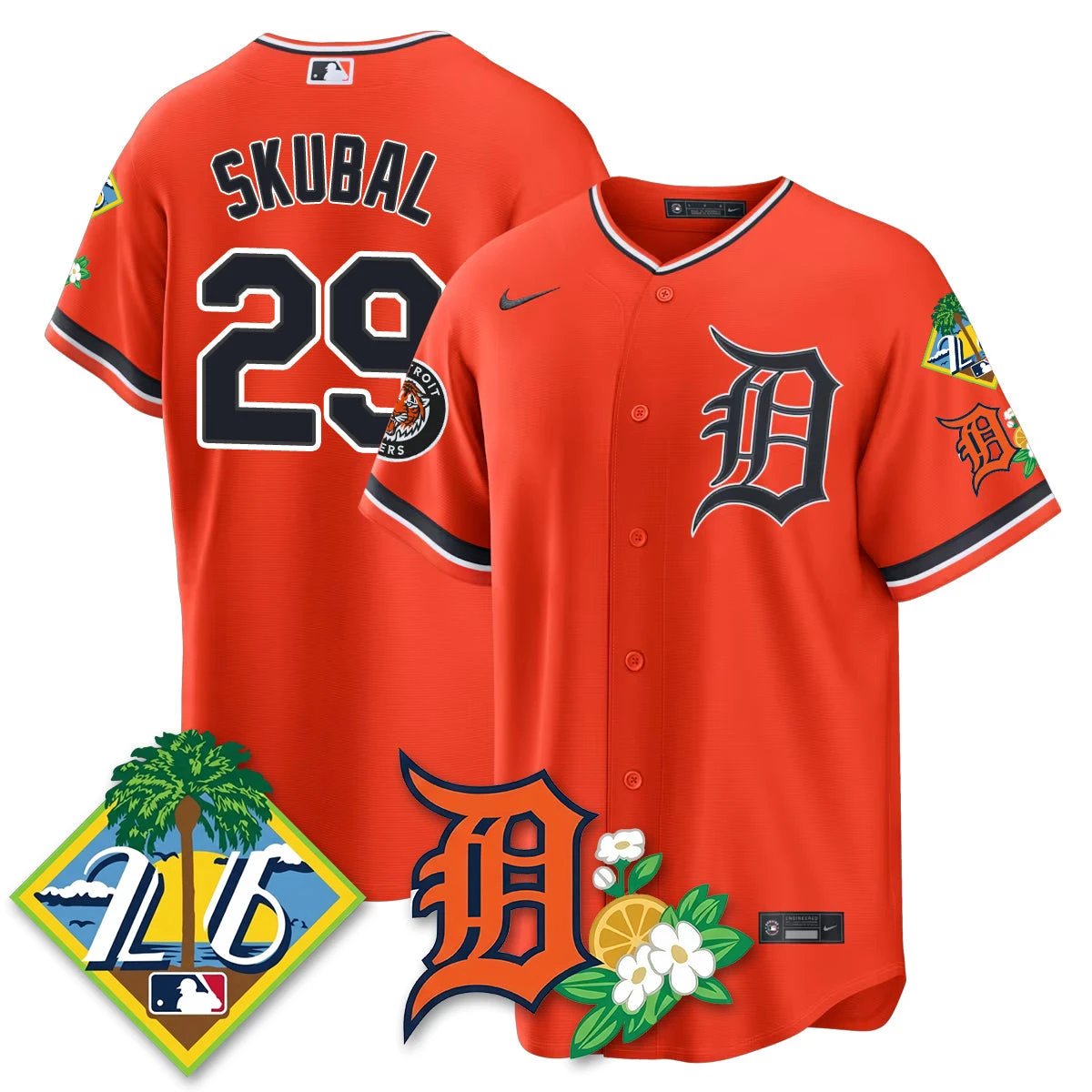 Detroit Tigers 2026 Spring Training Vapor Limited Jersey - All Stitched