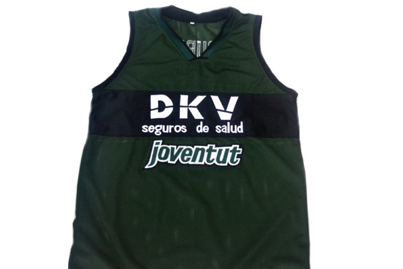 Ricky Rubio Jersey #9 Spain Espana Badalona Basketball Green