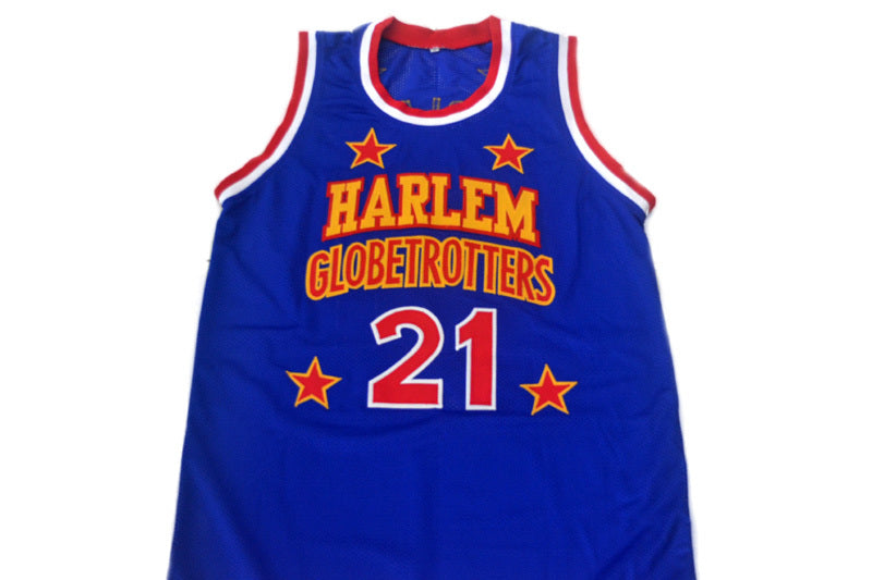 Kevin Special K Jersey #21 Harlem Globetrotters Basketball Blue