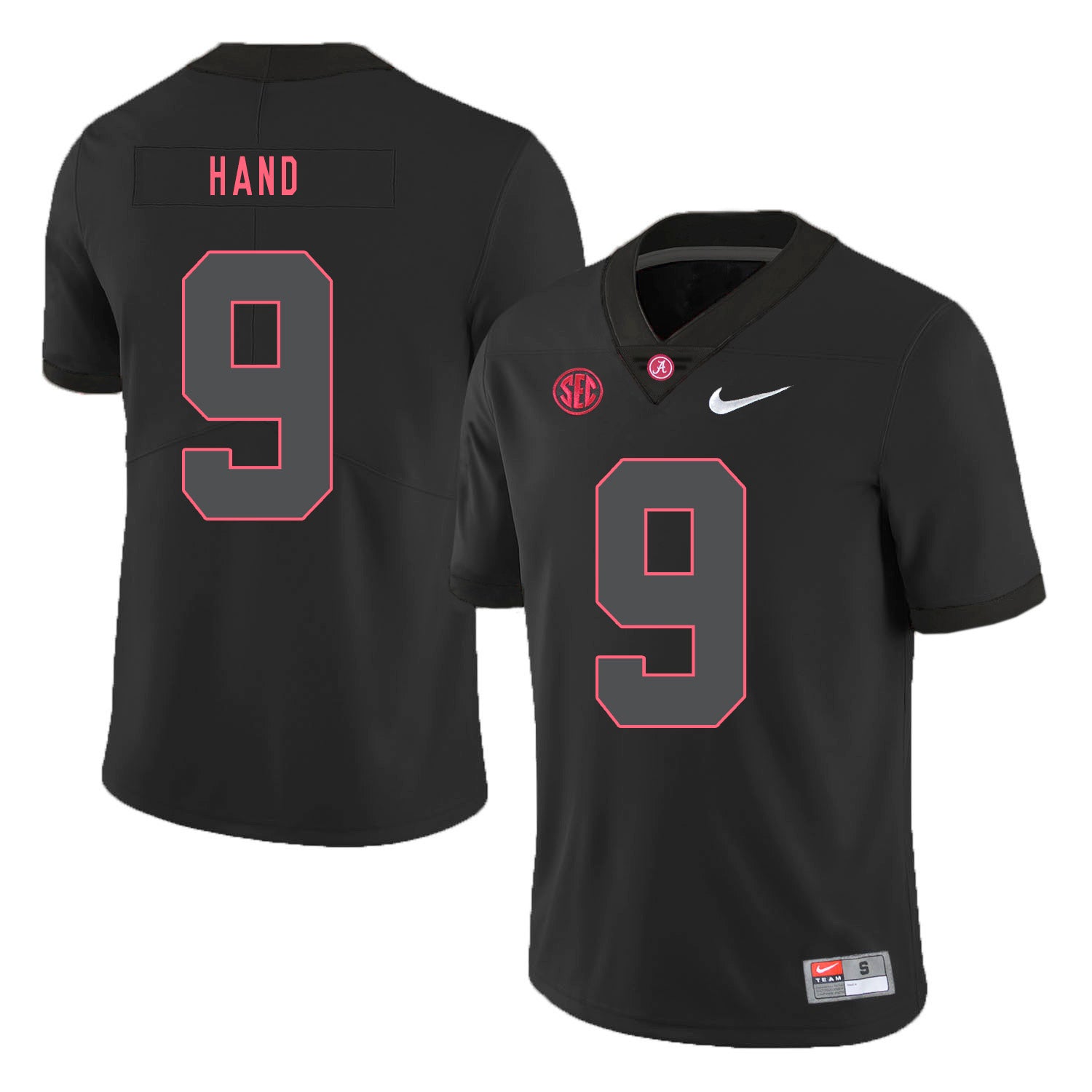Alabama Crimson Tide #9 Da Shawn Hand College Football Jersey Black