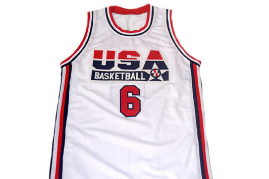 Derrick Coleman Jersey #6 Team USA Basketball White