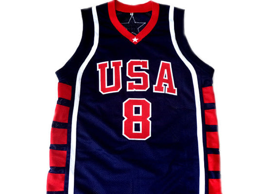 Carmelo Anthony Jersey #8 Team USA BasketBall Navy Blue