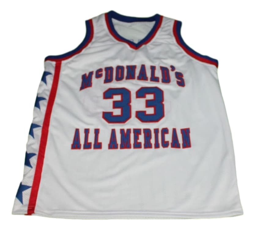 Shaquille O'Neal Jersey #33 McDonalds All American New Basketball White