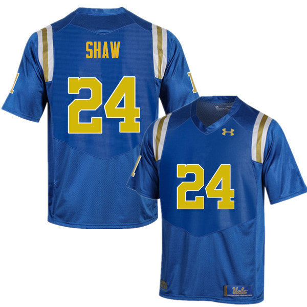 #24 Jay Shaw UCLA Bruins Under Armour College Football Blue Jerseys