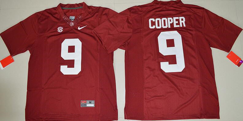 Alabama Crimson Tide #9 Amari Cooper Red Limited Stitched College Football NCAA Jersey