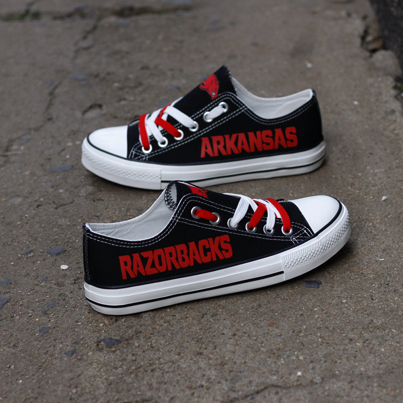 Arizona Wildcats Limited Print NCAA College Students Low Top Canvas Shoes Sport Sneakers (Copy)