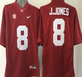 Alabama Crimson Tide #8 Julio Jones Red 2015 College Football Limited Jersey