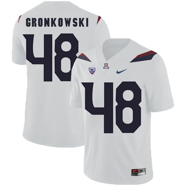 Arizona Wildcats #48 Rob Gronkowski NCAA College Football Jersey White