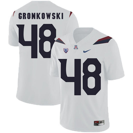 Arizona Wildcats #48 Rob Gronkowski NCAA College Football Jersey White