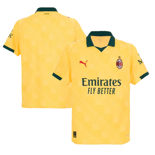 AC Milan 2025-26 Third Men Jersey – Yellow