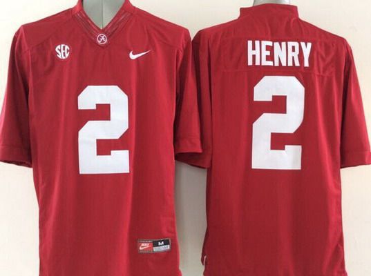 Alabama Crimson Tide #2 Derrick Henry Red 2015 NCAA Football Limited Jersey
