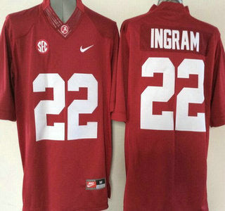 Alabama Crimson Tide #22 Mark Ingram Red 2015 College Football Limited Jersey