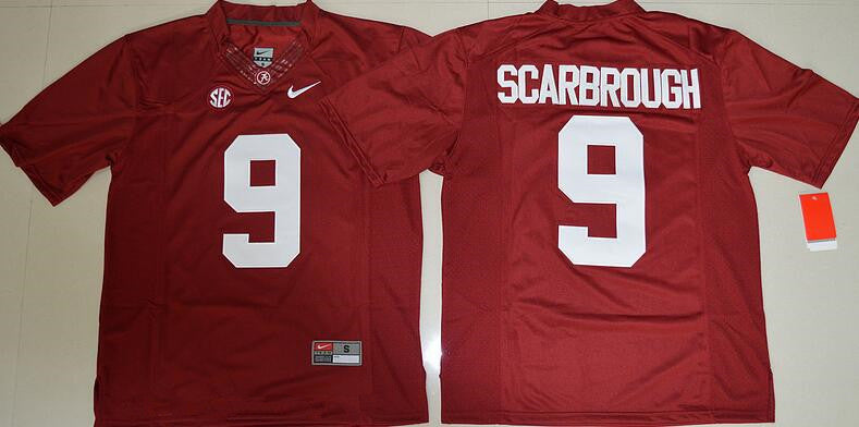 Alabama Crimson Tide #9 Bo Scarbrough Red Limited Stitched College Football NCAA Jersey