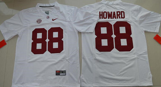 Alabama Crimson Tide #88 O. J. Howard Red Limited Stitched College Football NCAA Jersey