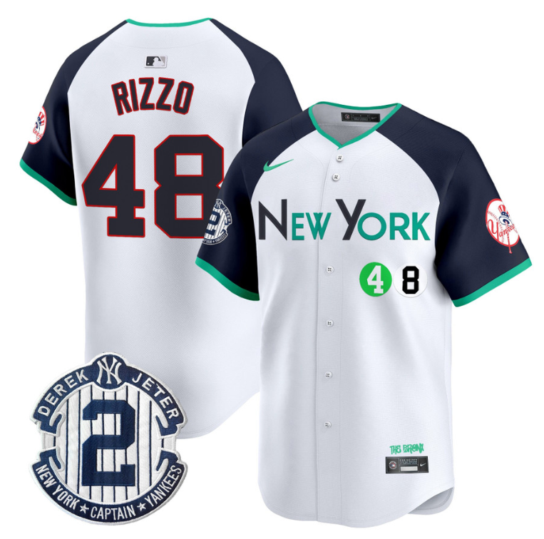 Anthony Rizzo Jersey #48 New York Yankees City Connect Vapor Premier Limited Stitched Alternate