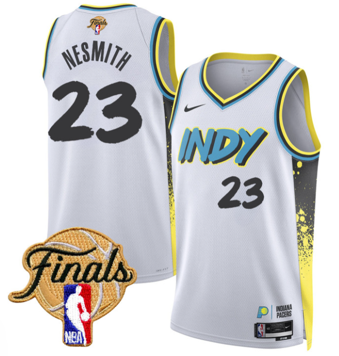 Aaron Nesmith Jersey #23 Indiana Pacers 2025 Finals Swingman Stitched 24-25 City