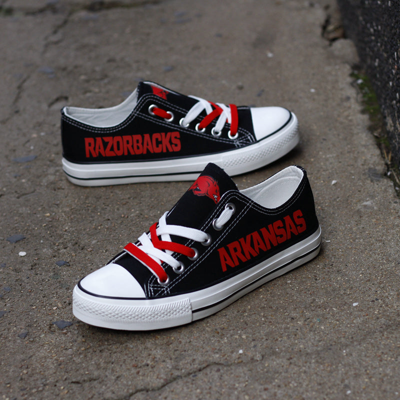 Arizona Wildcats Limited Print NCAA College Students Low Top Canvas Shoes Sport Sneakers (Copy)