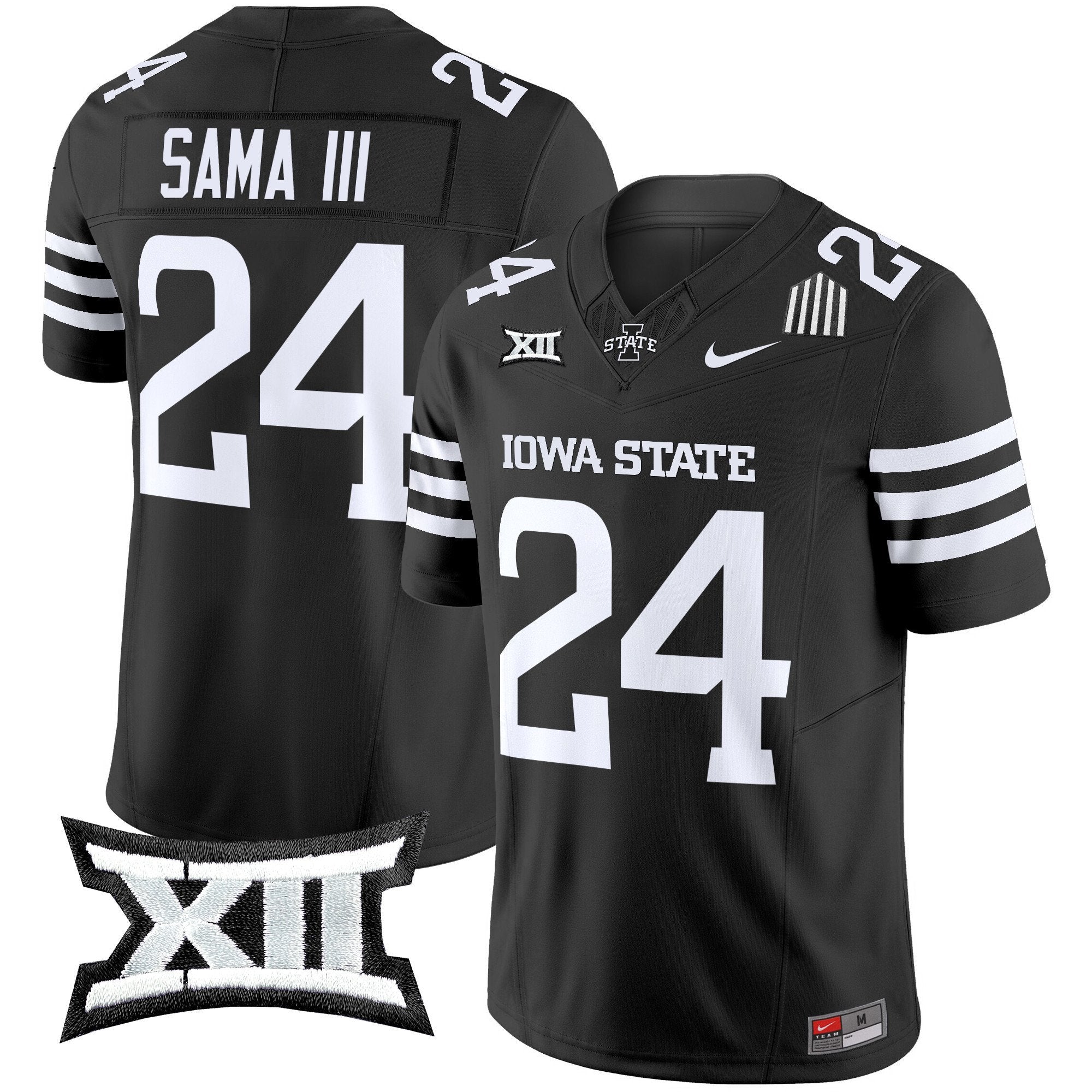 Abu Sama III Jersey #24 Iowa Black