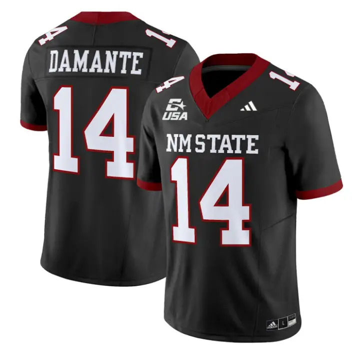 Adam Damante Jersey #14 New Mexico State 2026 Vapor Limited Stitched