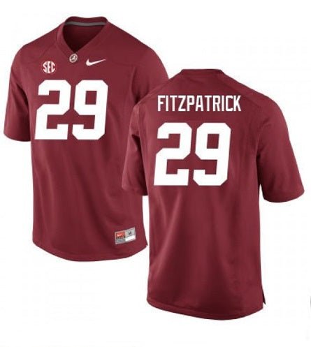 Alabama Crimson Tide #29 Minkah Fitzpatrick NCAA Football Jersey Red