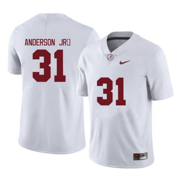 Alabama Crimson Tide #31 Will Anderson Jr. Football Game Jersey White