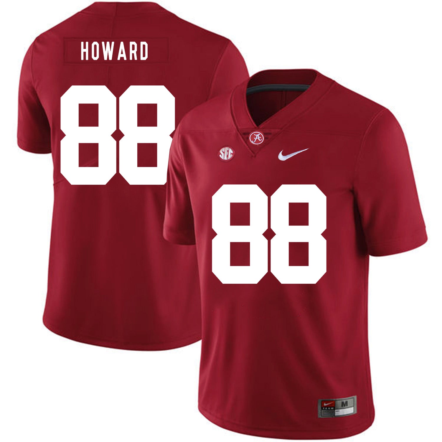 Alabama Crimson Tide #88 O.J Howard College Football Jersey Red