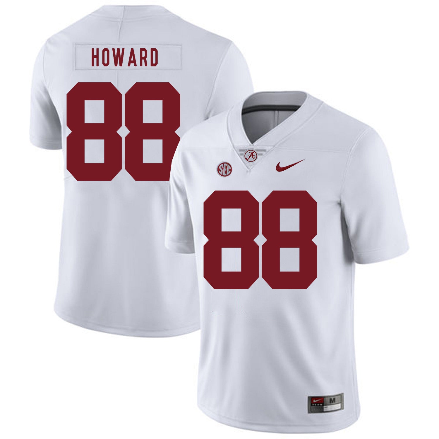 Alabama Crimson Tide #88 O.J Howard College Football Jersey White