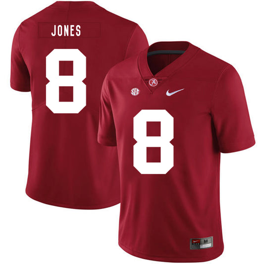 Alabama Crimson Tide #8 Julio Jones College Football Jersey Red