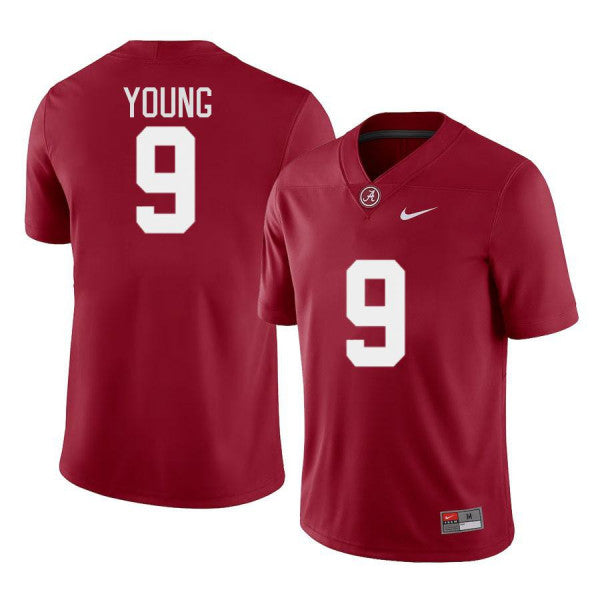 Alabama Crimson Tide #9 Bryce Young Football Game Jersey Red
