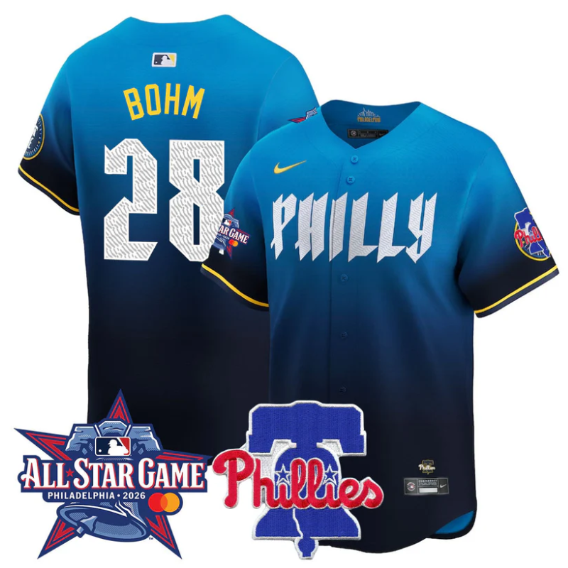 Alec Bohm Jersey #28 Philadelphia Phillies 2026 MLB All-Star City Connect
