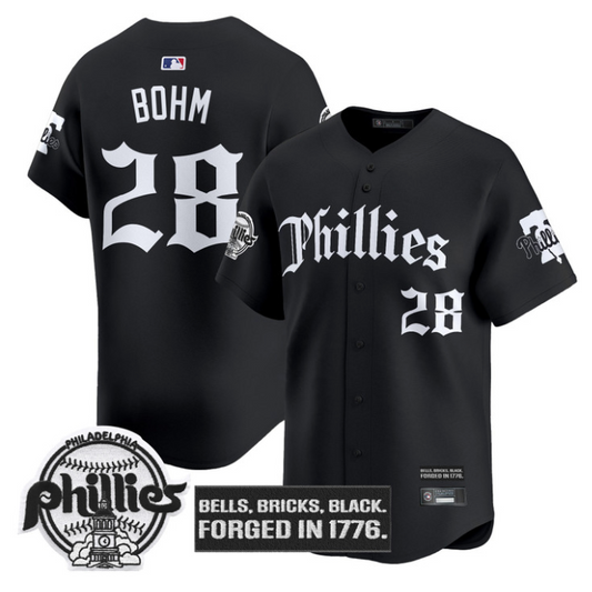 Bryson Stott Jersey #5 Philadelphia Phillies Gothic Liberty Edition Alternate