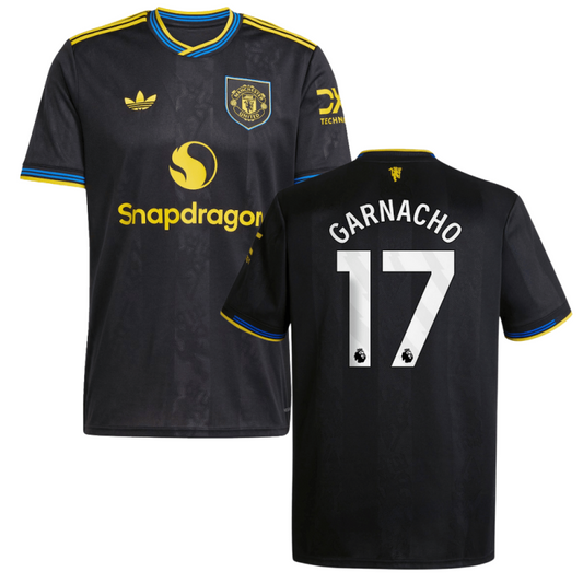 Casemiro 18 Manchester United 2025-26 Third Match Jersey – Black