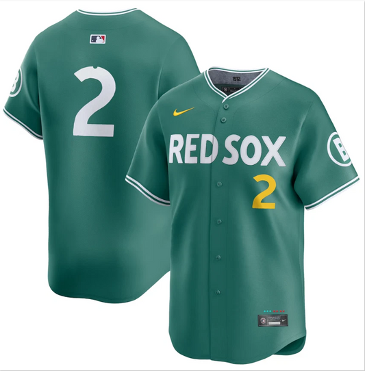 David Ortiz Jersey #34 Red Sox Green 2025 City Connect Limited Stitched
