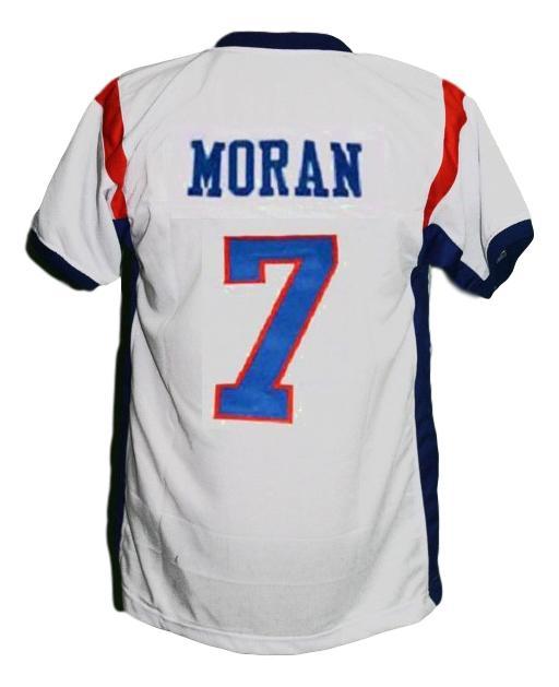 Alex Moran Jersey #7 BMS Custom Unsigned Football Stitched White