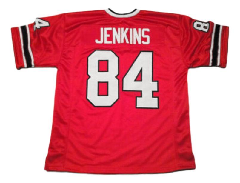 Alfred Jenkins Jersey #84 Custom Unsigned Football Stitched Red