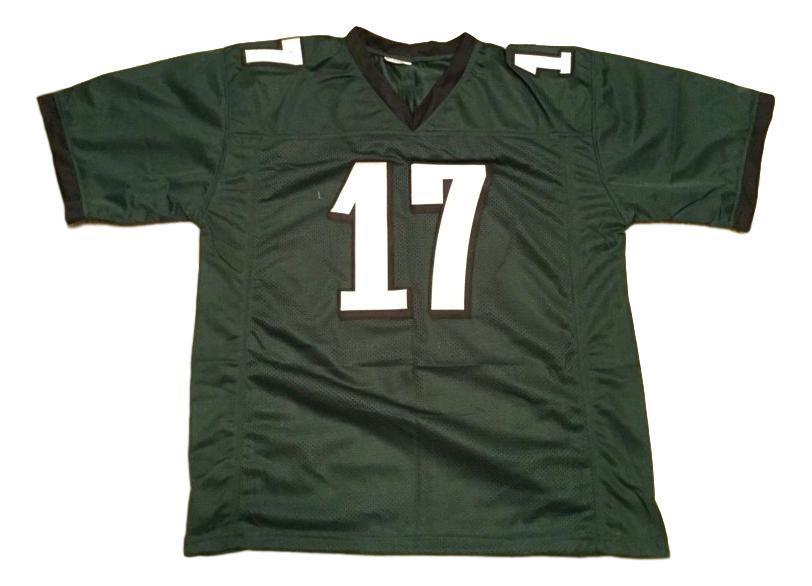 Alshon Jeffery Jersey #17 Custom Unsigned Football Stitched Green