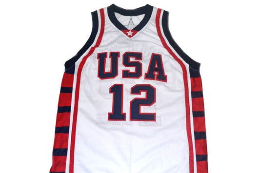 Amare Stoudemire Jersey #12 Team USA Basketball White