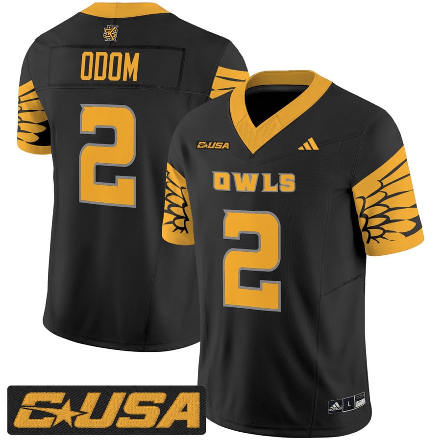Amari Odom Jersey #2 Kennesaw State Owls 2025 Vapor Limited Stitched