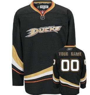 Anaheim Ducks Customized Black Jersey