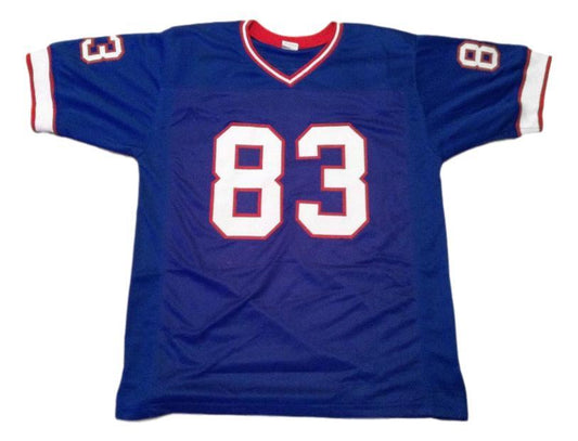 Andre Reed Jersey #83 Custom Unsigned Football Stitched Blue