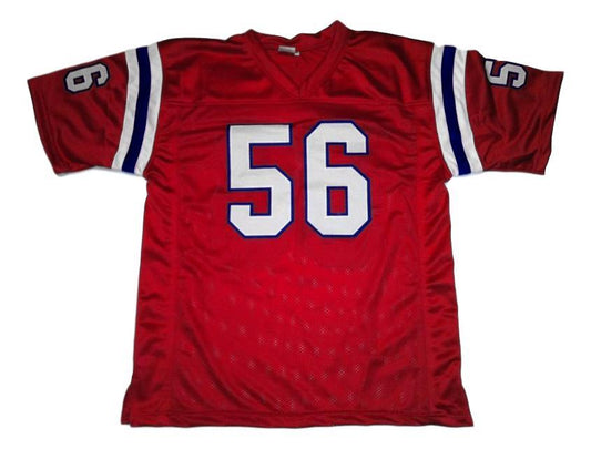 Andre Tippett Jersey #56 CUSTOM STITCHED Unsigned Football Red