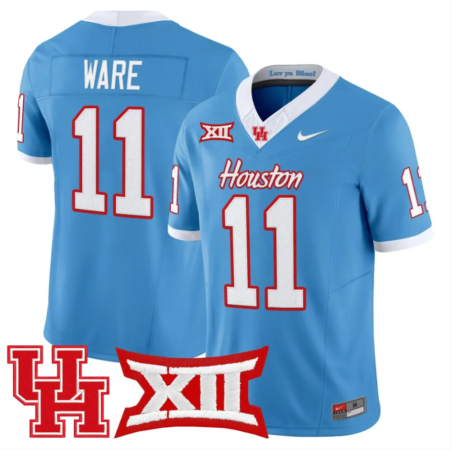 Andre Ware Jersey #11 Houston Cougars 2026 Vapor Limited Stitched