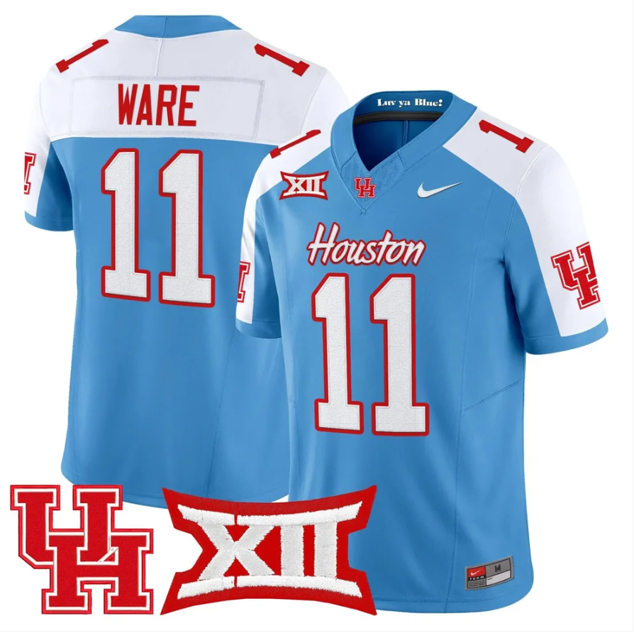 Andre Ware Jersey #11 Houston Cougars 2026 Vapor Limited Stitched