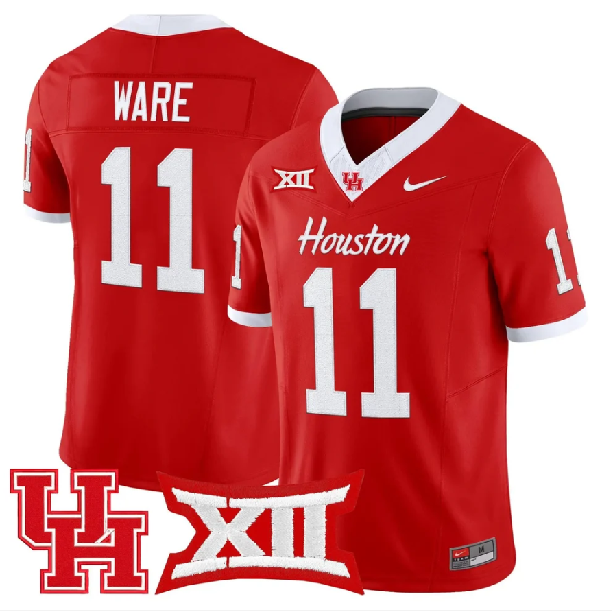 Andre Ware Jersey #11 Houston Cougars 2026 Vapor Limited Stitched