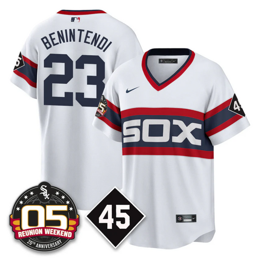 Andrew Benintendi Jersey #23 Chicago White Sox 2025 Reunion Weekend