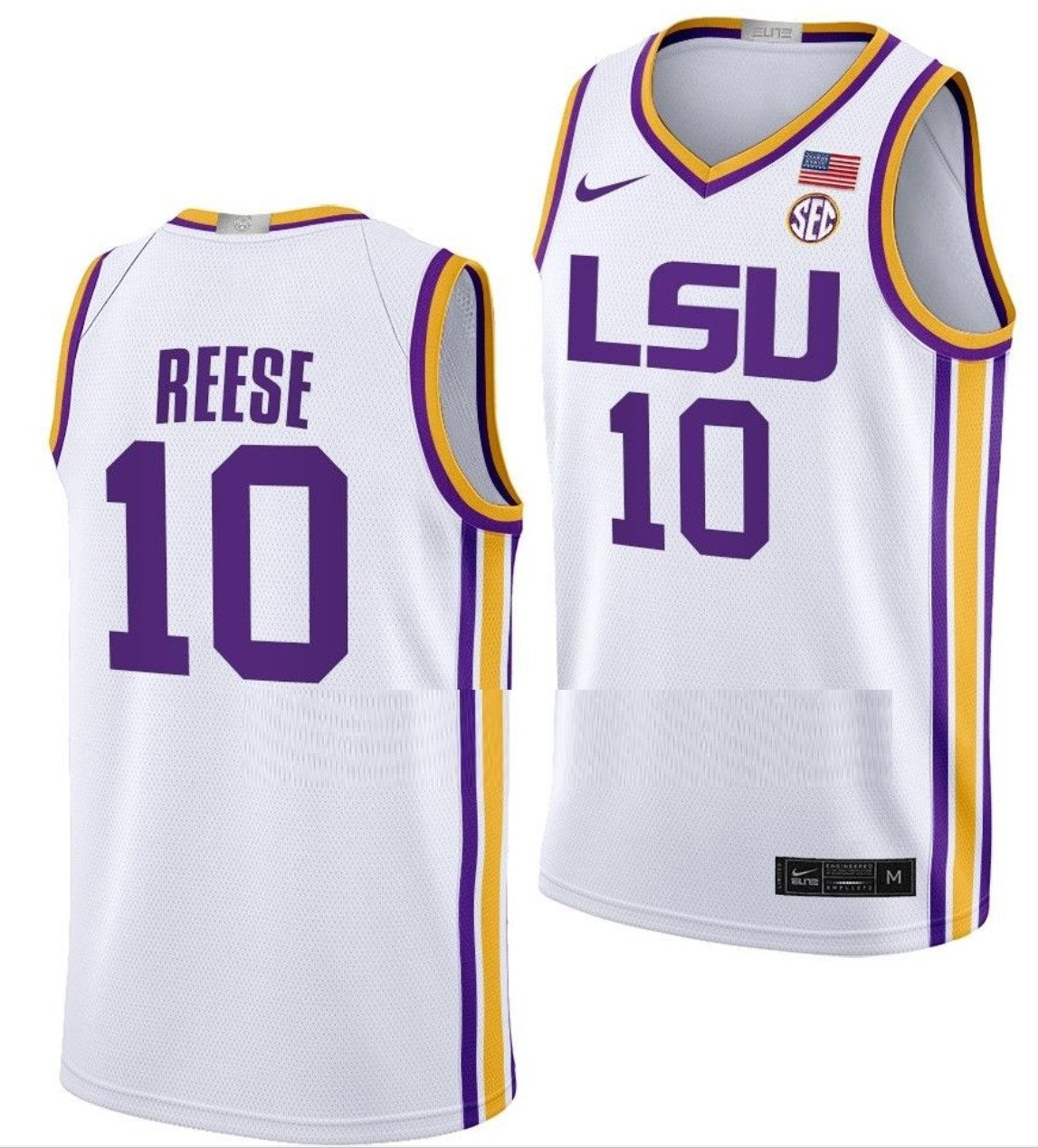 Ben Simmons Jersey LSU Tigers College Basketball Limited White #25