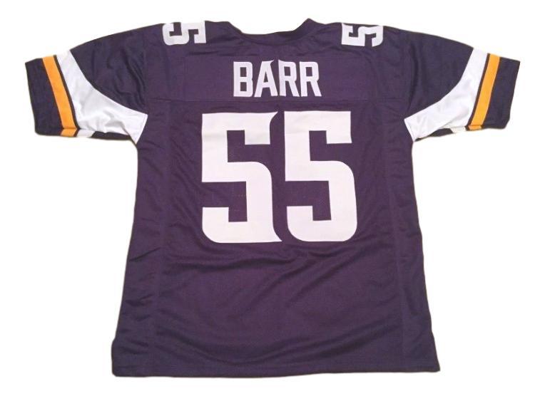 Anthony Barr Jersey #55 Custom Unsigned Football Stitched Purple