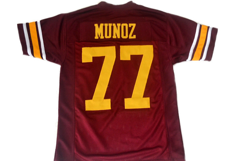 Anthony Munoz Jersey #77 Custom Unsigned Football Stitched Red