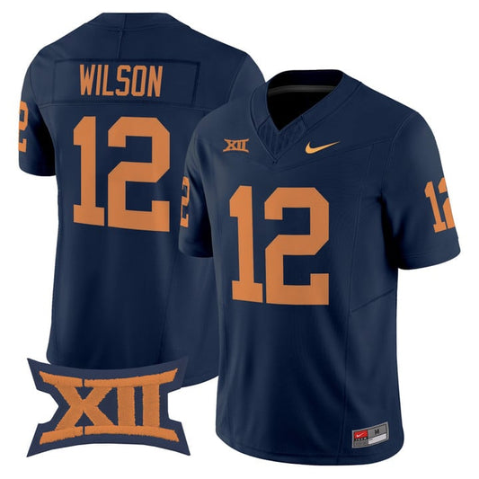 Anthony Wilson Jr Jersey #12 West Virginia Mountaineers 1965 Throwback Stitched